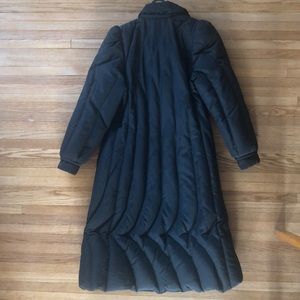 Vintage 100% Down Long Puffy Winter Coat